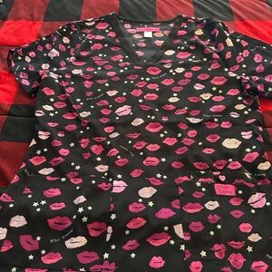 Women's Betsy Johnson Scrub Top